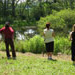 Yoga hike path
